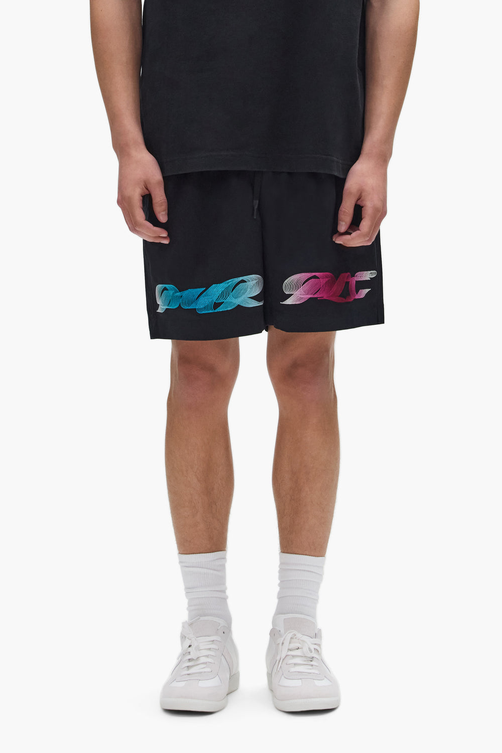 Gradient Ribbon All Around Short