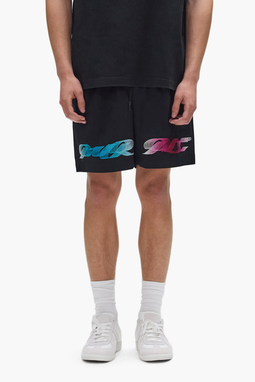 Gradient Ribbon All Around Short