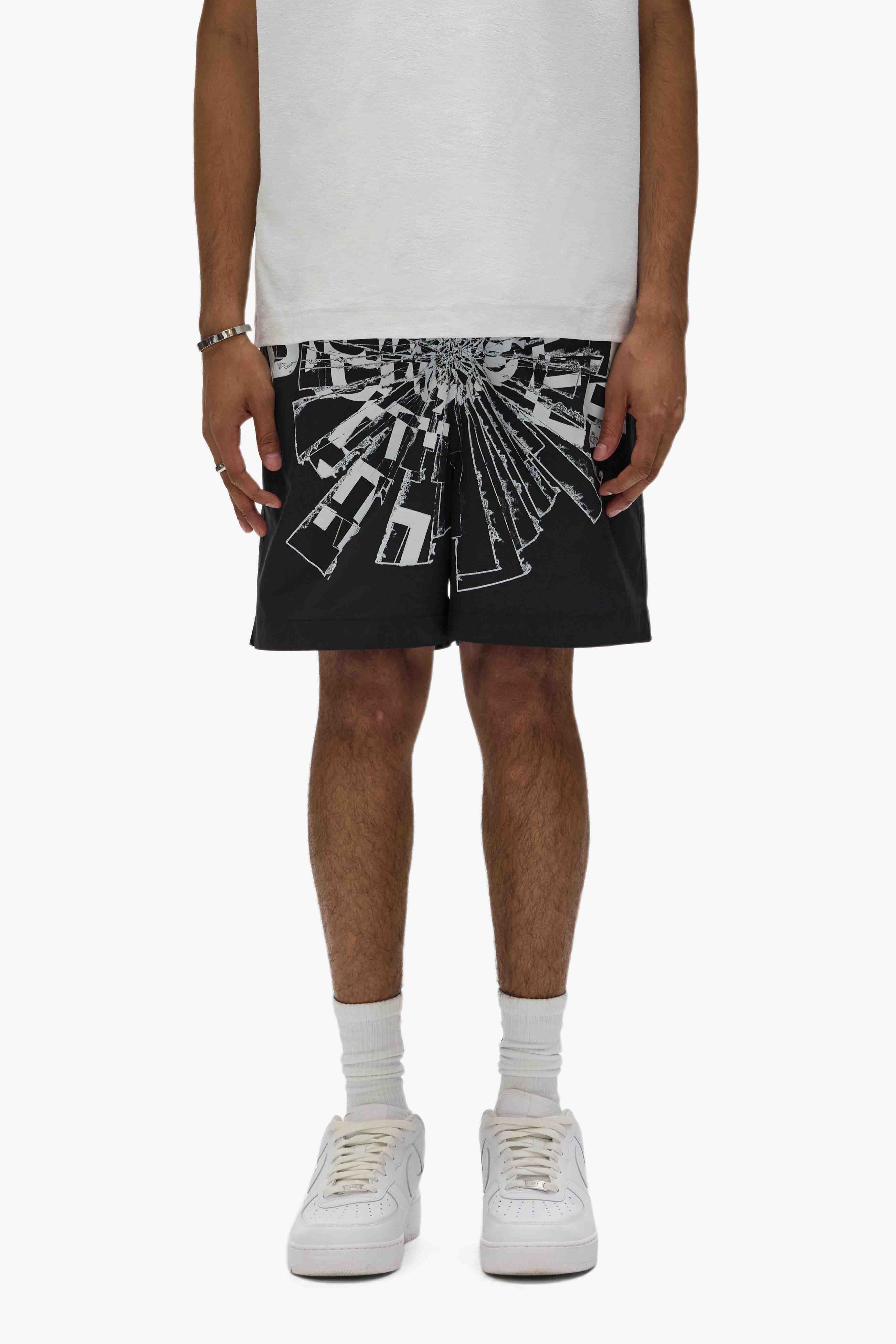 ★ODOR★ Logo drop bermuda rick owens drop crotch pod shorts dark dust | eBay