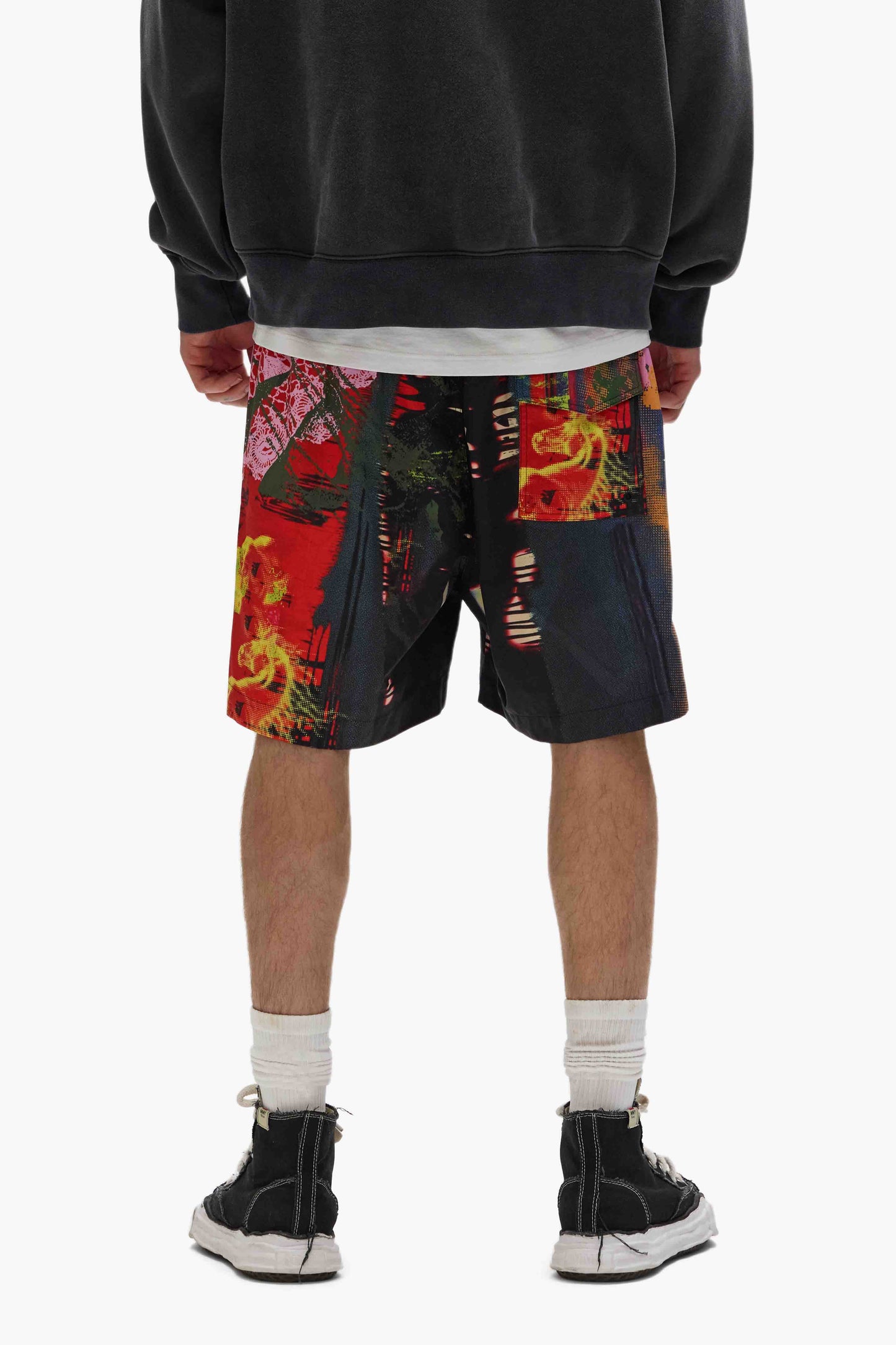 Abstract Swim Shorts