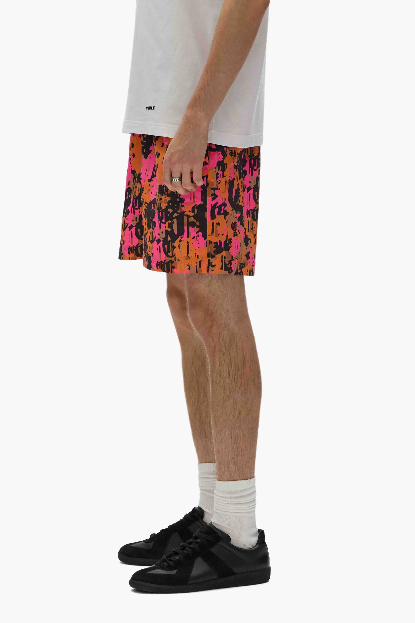 Gothic Camo Swim Shorts