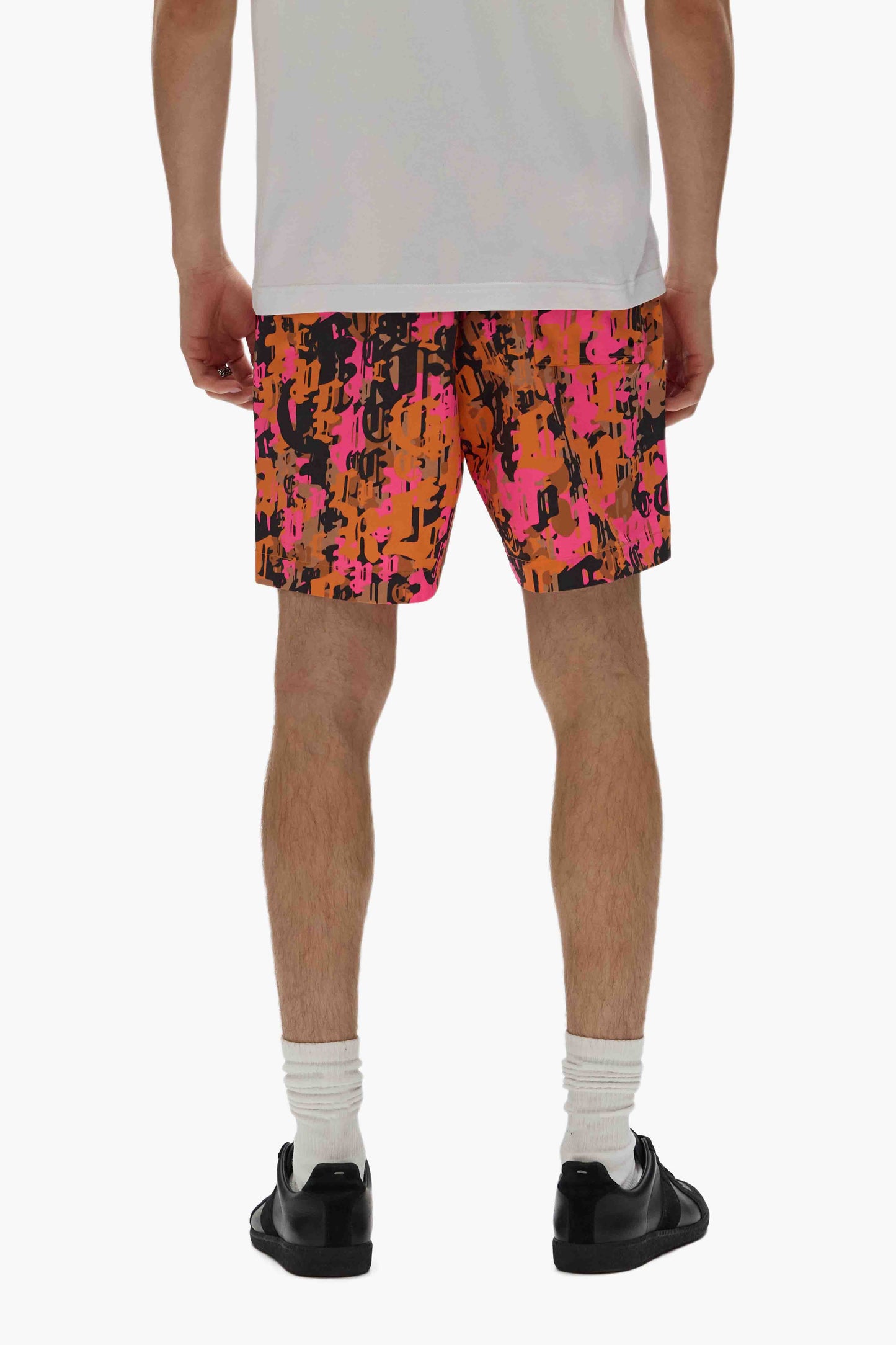 Gothic Camo Swim Shorts