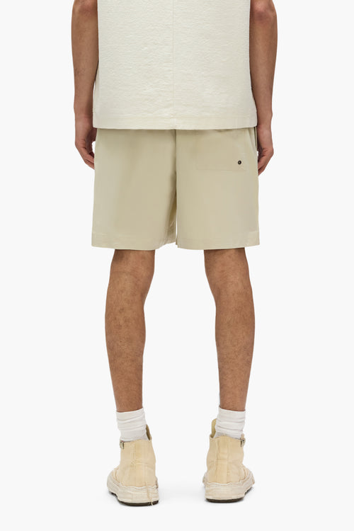 Embroidered Wordmark Swim Short