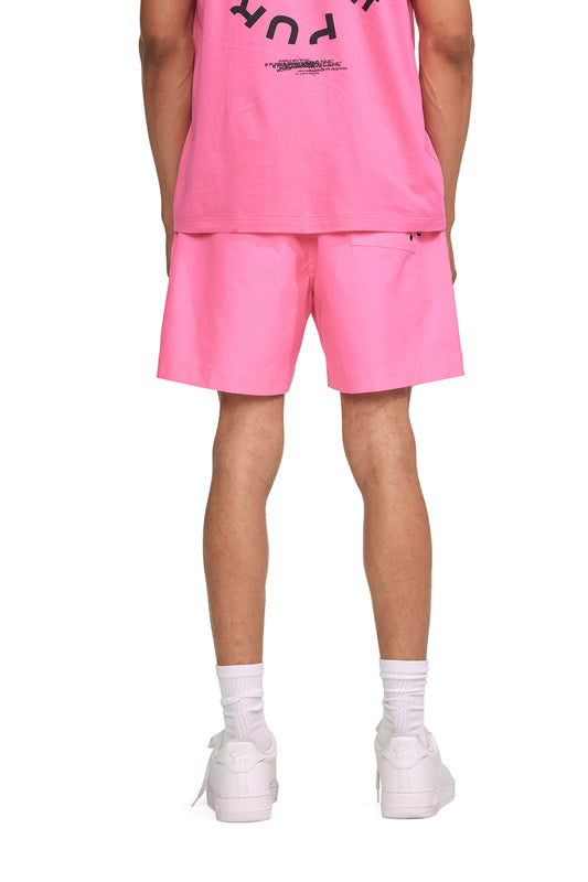 Wordmark Neon Pink All-Around Short