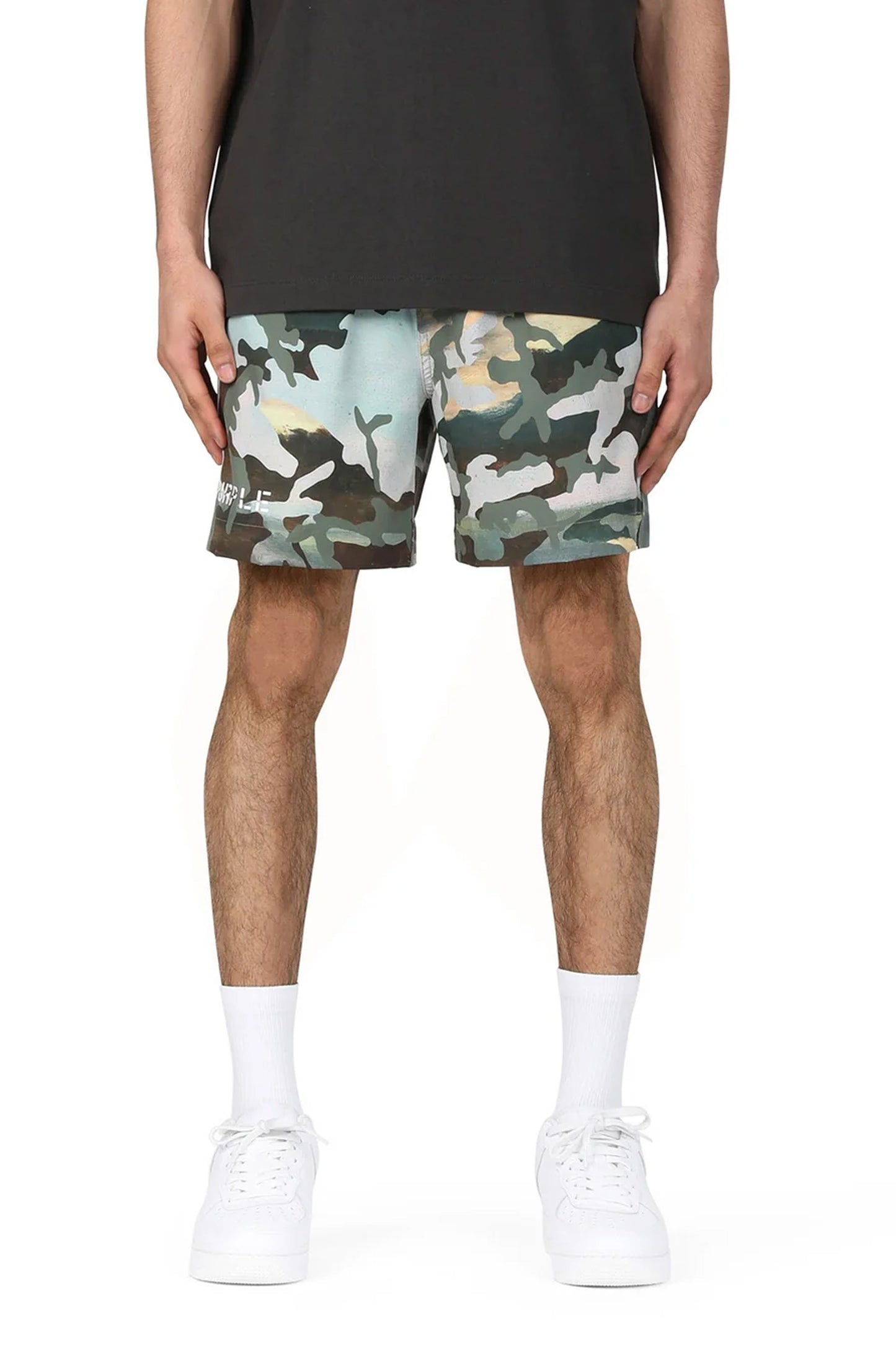 P504 ALL-AROUND SHORT - Impressionist Camo