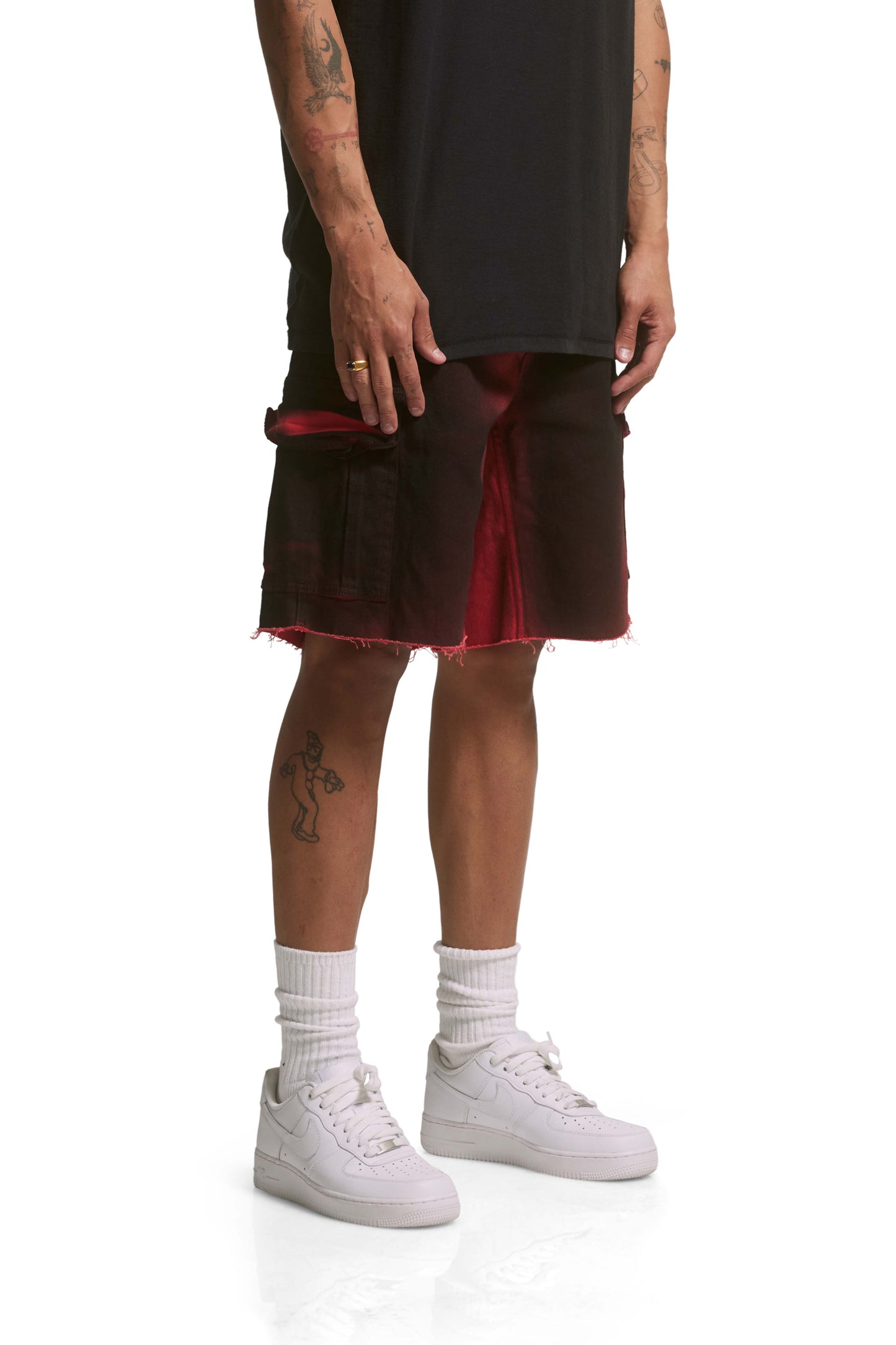 P516 Twill Black Beauty Cargo Short