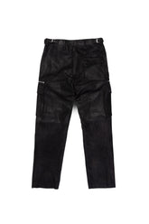 Suede Zip Cargo Pant