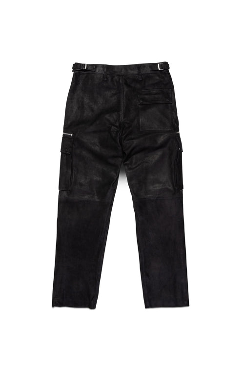 Suede Zip Cargo Pant
