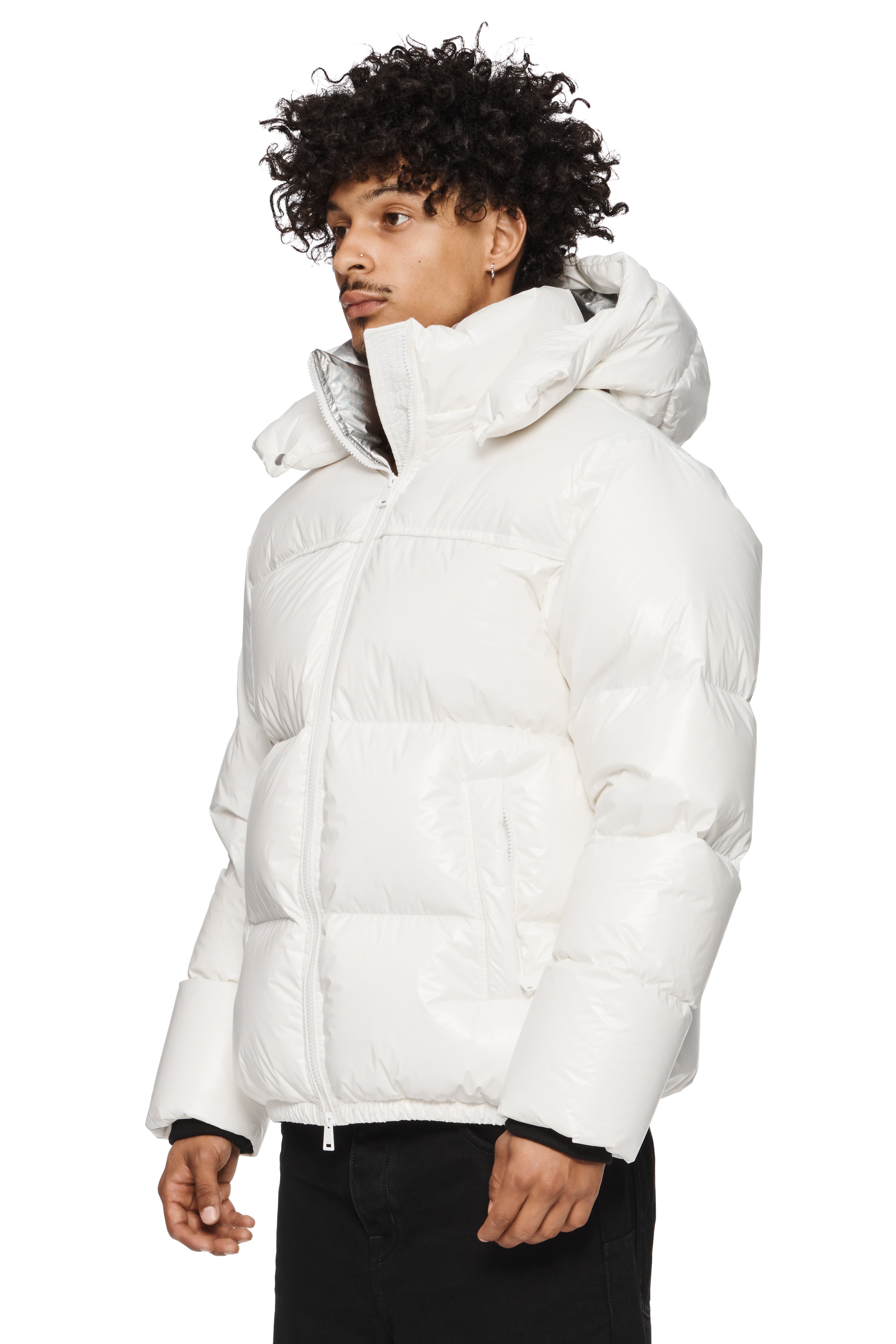 Port Authority L852 Womens Marshmallow White Water Resistant Full Zip  Puffer Jacket — BigTopShirtShop.com