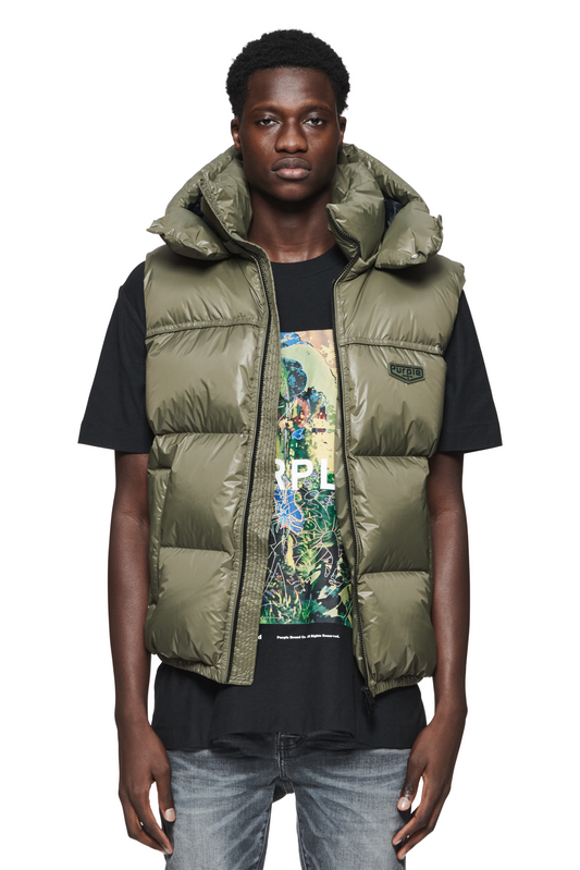 Purple 2025 winter vest