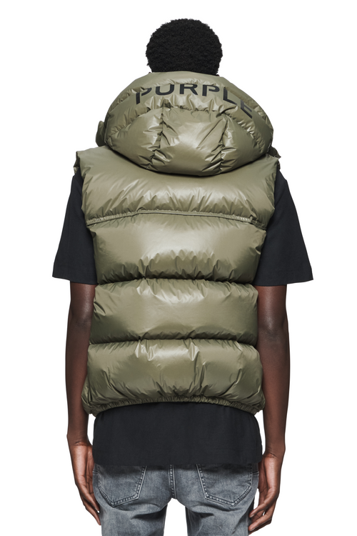Nylon Puffer Vest