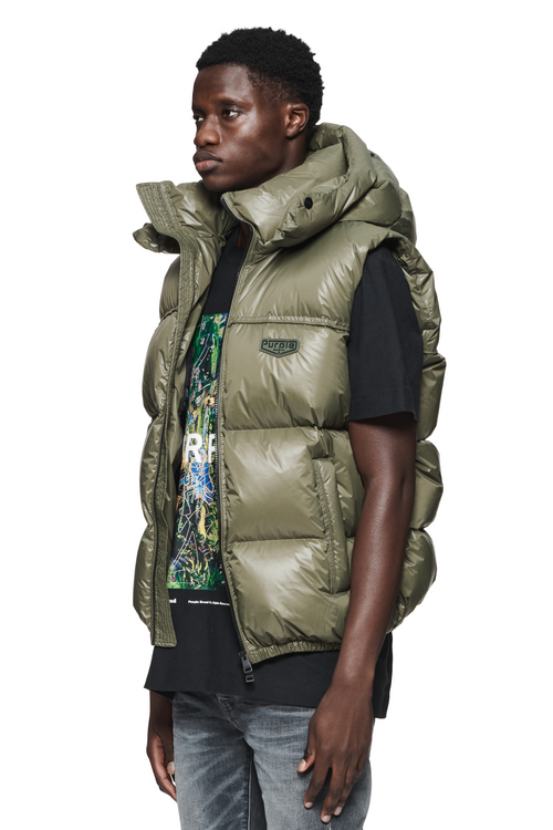 Nylon Puffer Vest