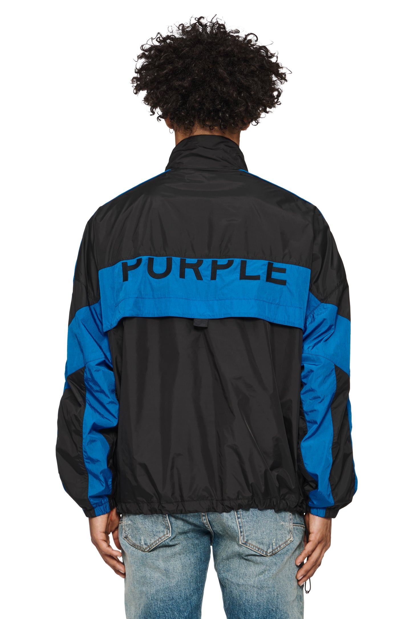 Color Blocked Track Jacket