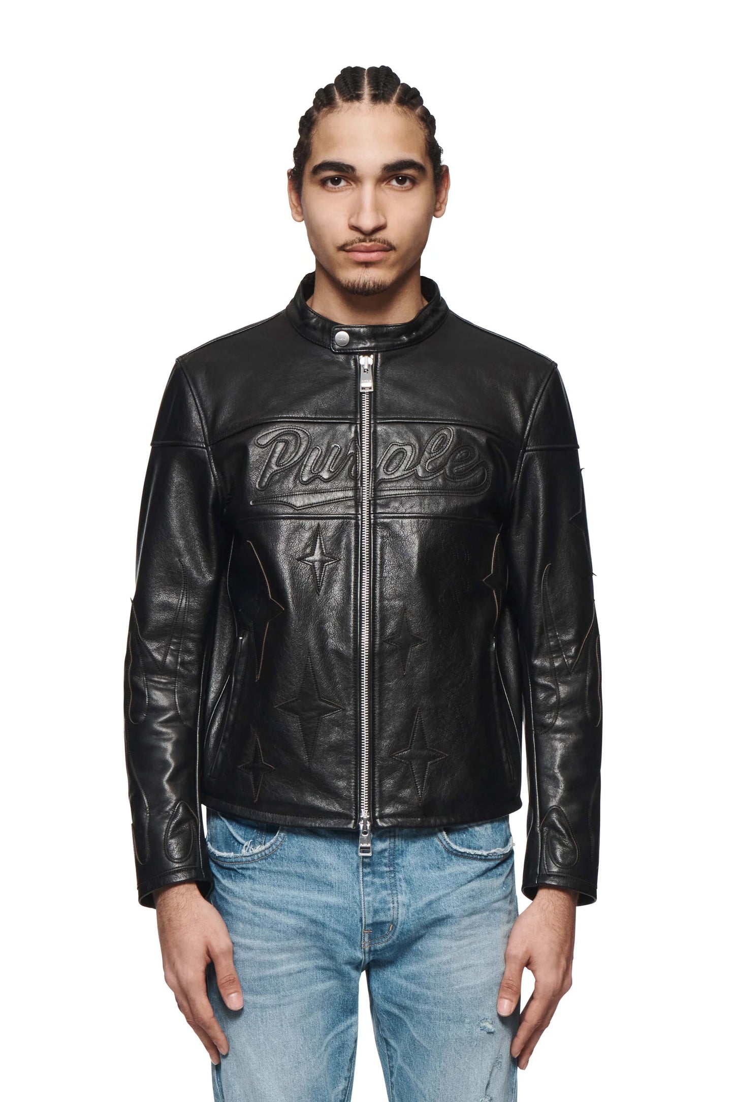 Leather Moto Jacket