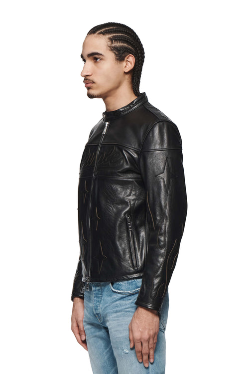 Leather Moto Jacket