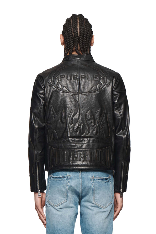Leather Moto Jacket
