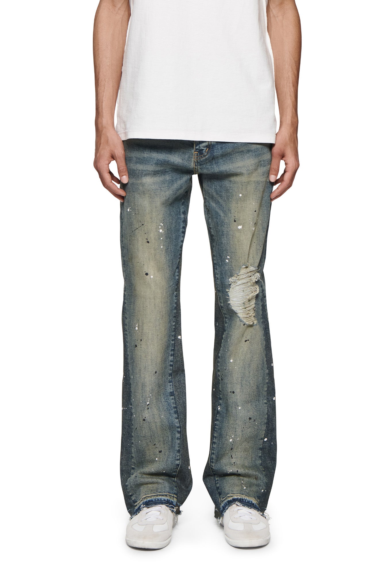 Purple Brand // Blue Sand Washed Distressed Jeans – VSP Consignment