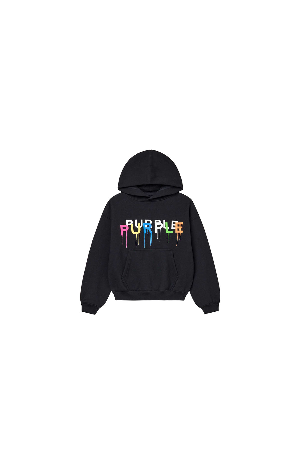 Kids' Painted Wordmark Hoodie, relaxed fit sweatshirt, size 4-5, 100% cotton, screen printed.