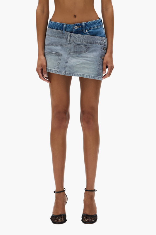 Dual Tone Skort