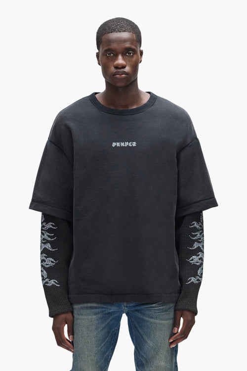 Sequin Flame Long Sleeve