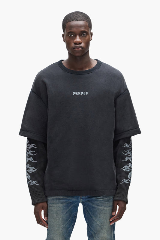 Sequin Flame Long Sleeve