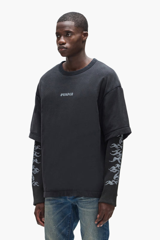 Sequin Flame Long Sleeve