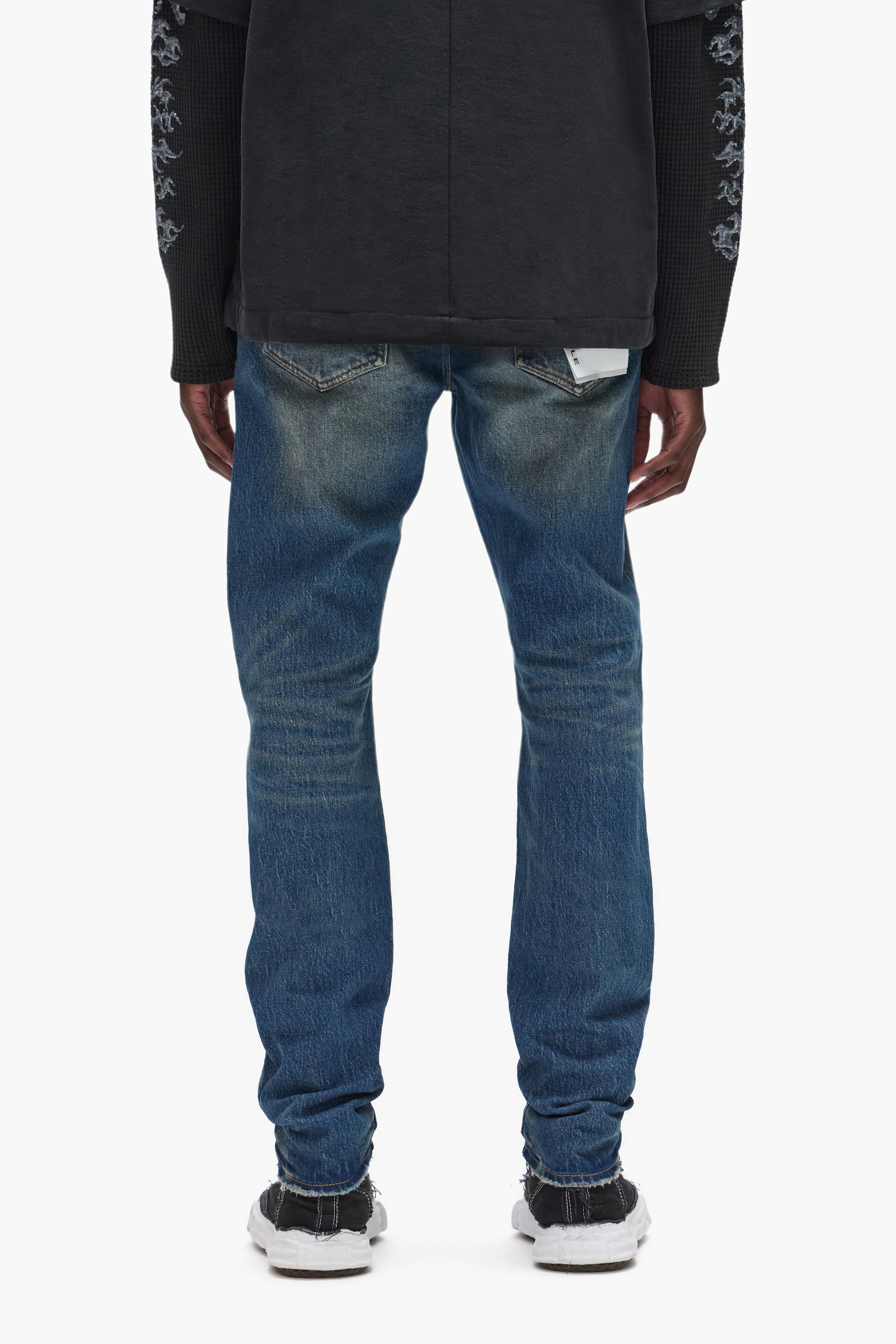 PURPLE P001 Perforated スキニーデニム 28 P001 Perforated – PURPLE