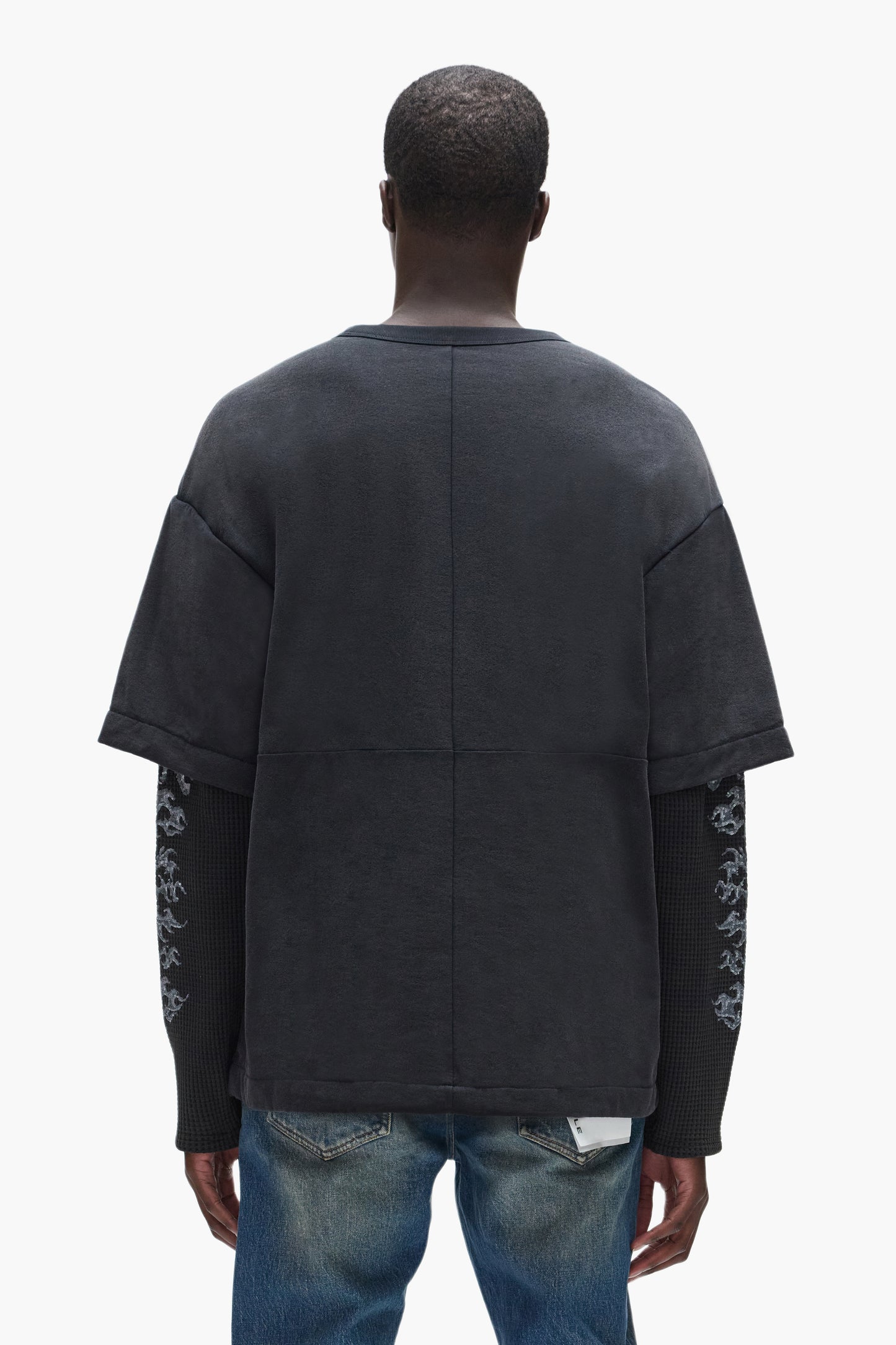 Sequin Flame Long Sleeve