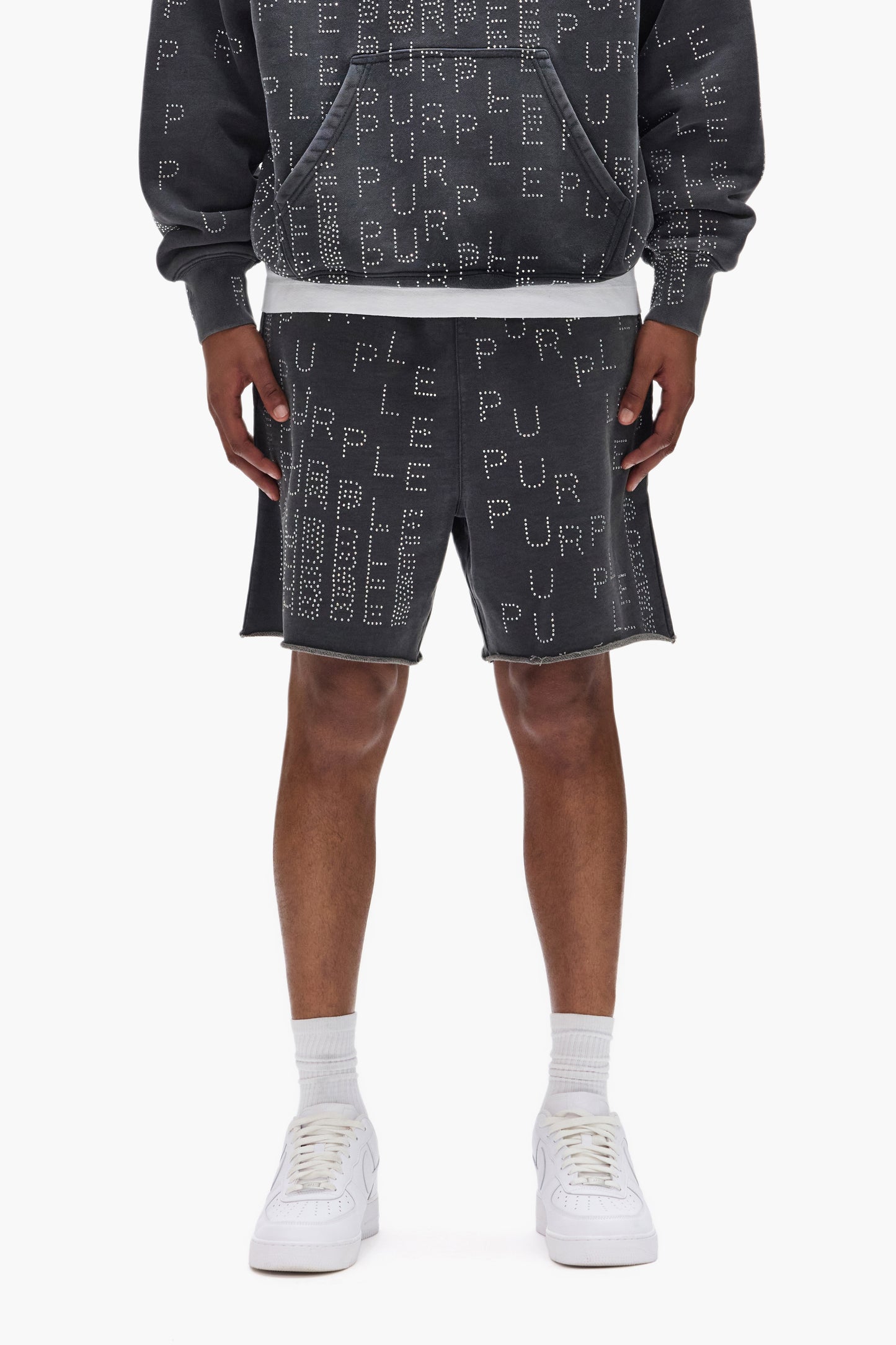 Studded Sequence Short