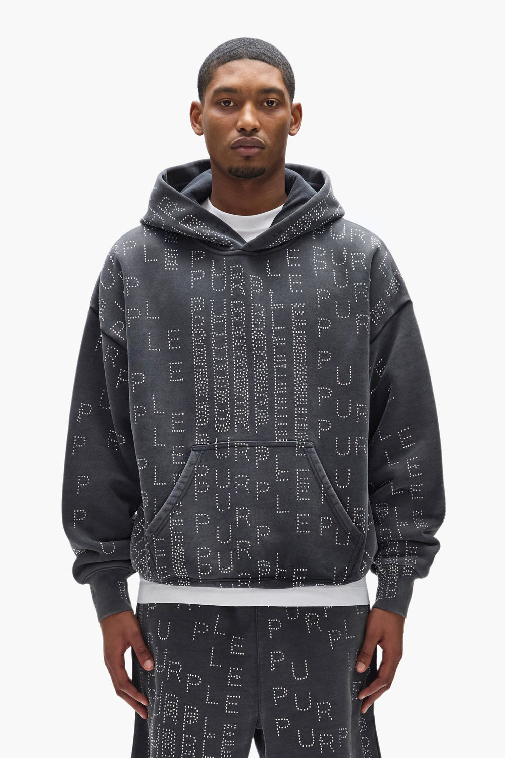 Studded Sequence Hoodie