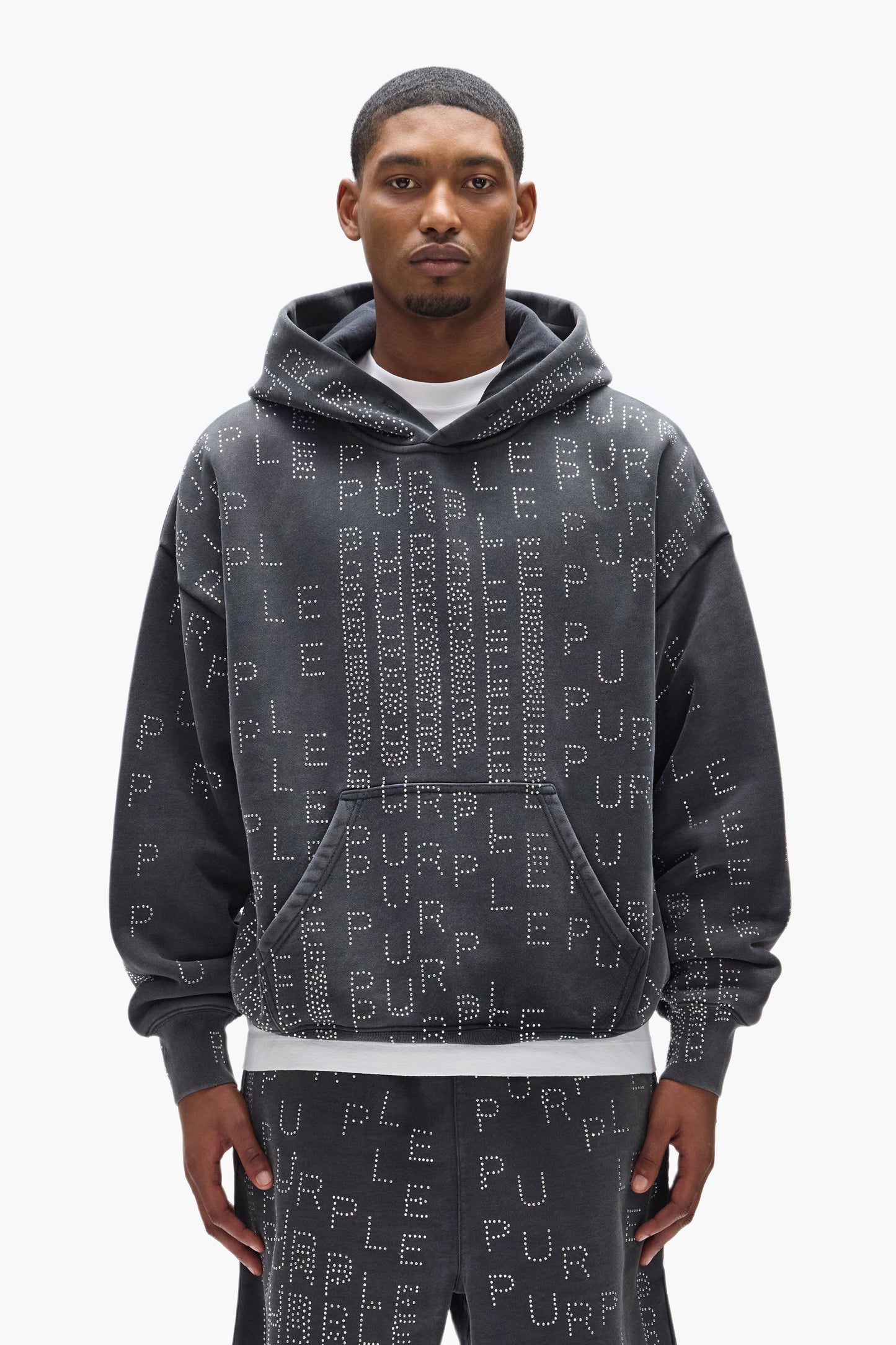 Studded Sequence Hoodie