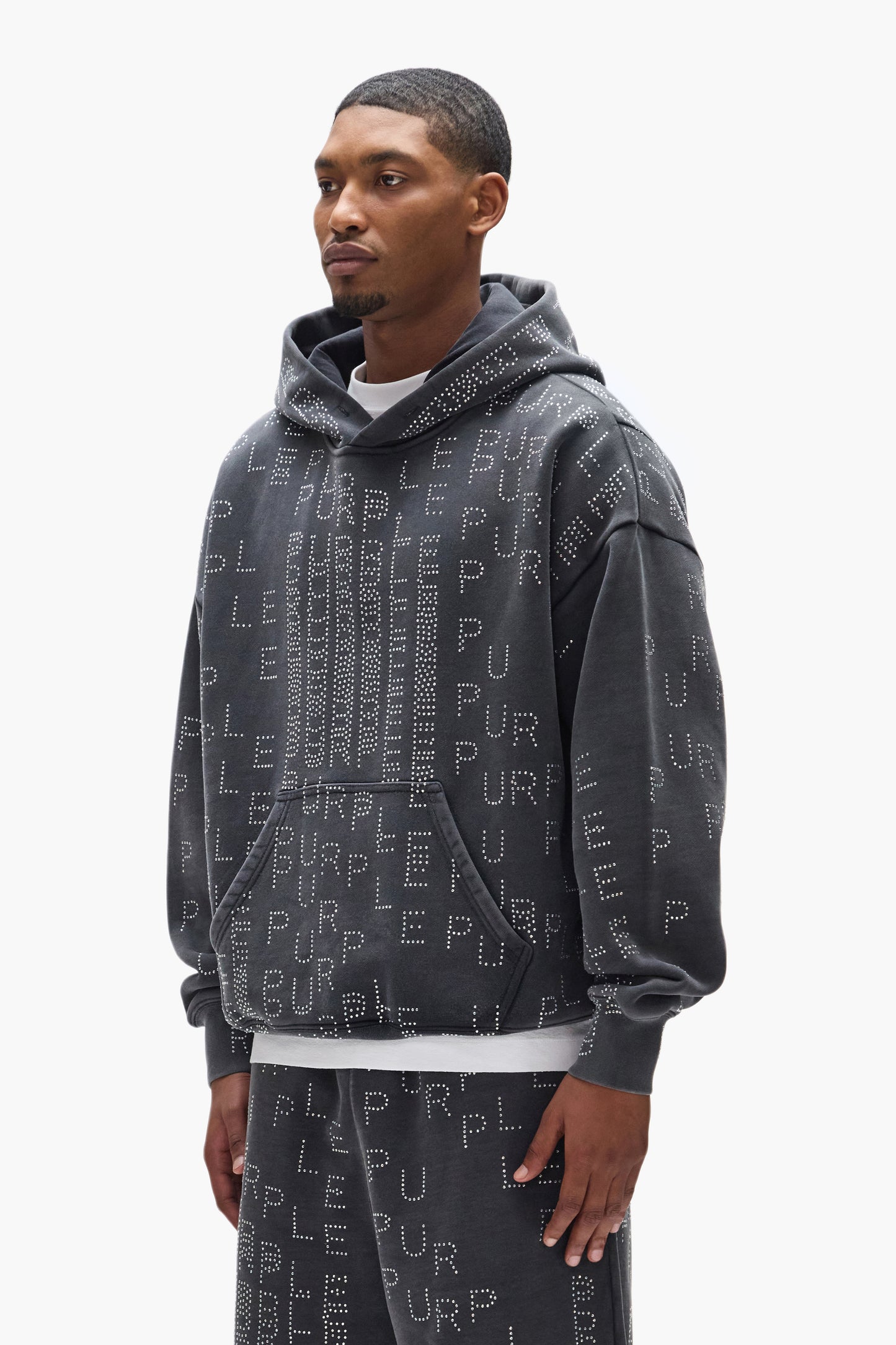 Studded Sequence Hoodie