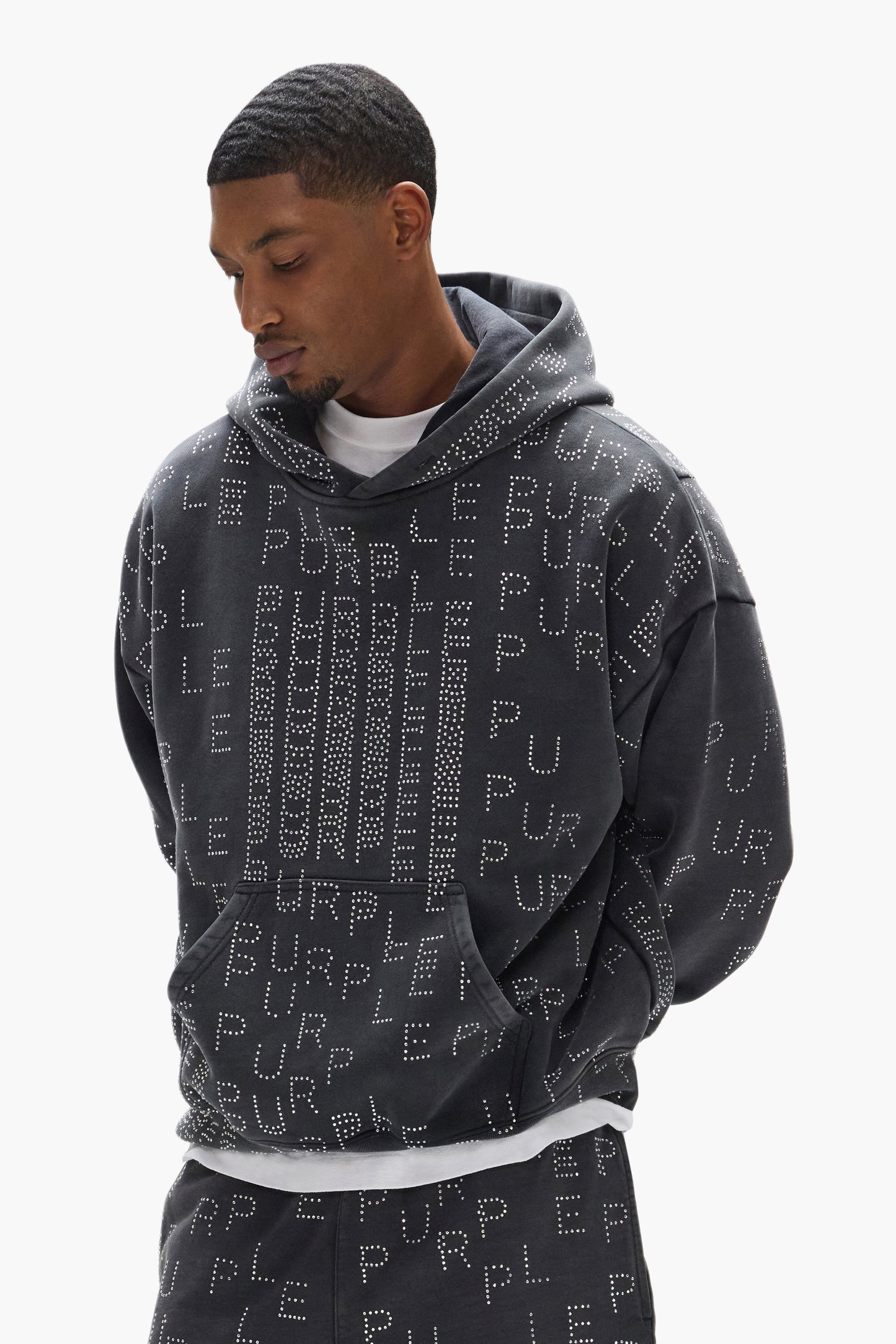 Studded Sequence Hoodie