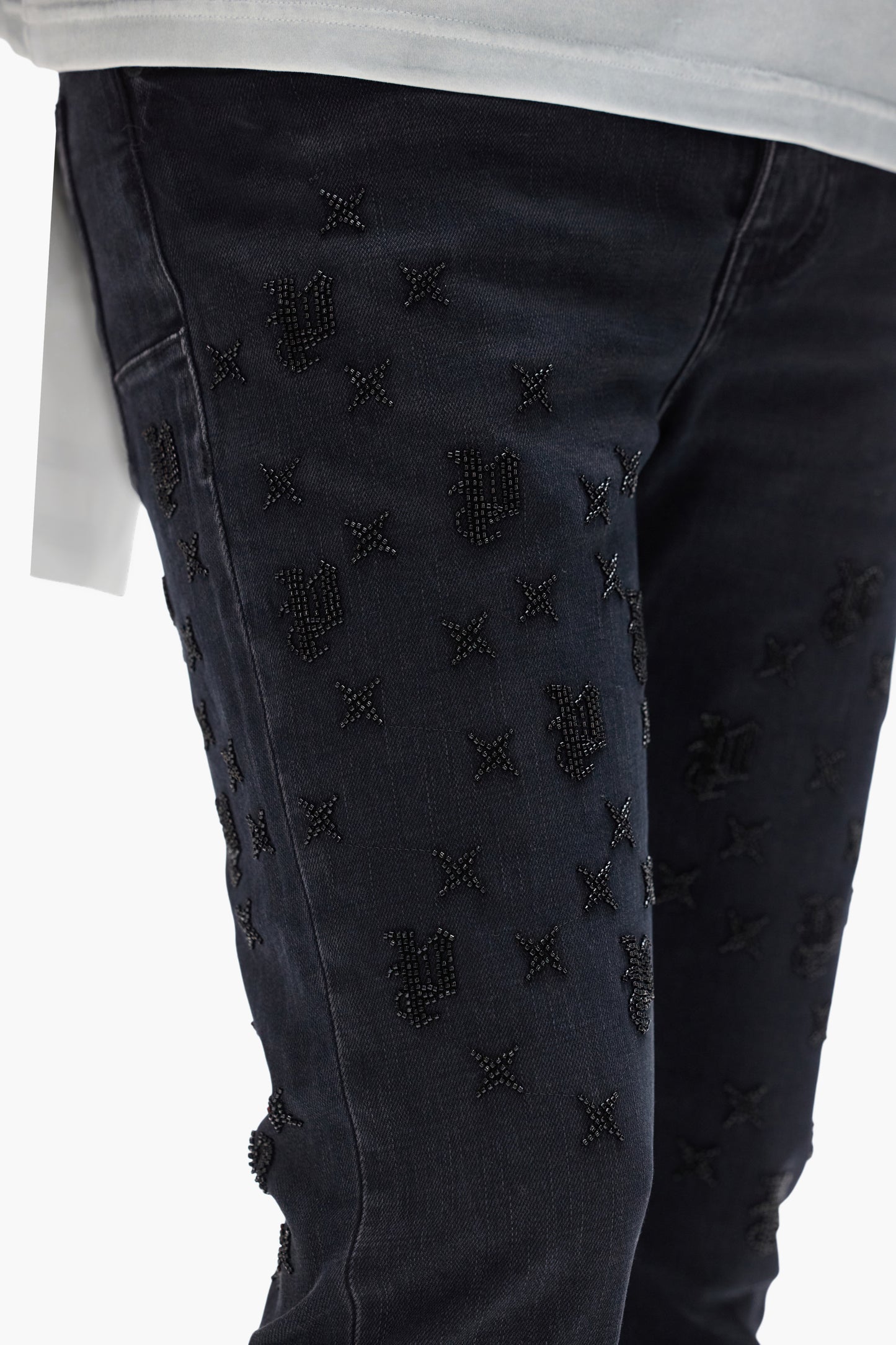 P004 Beaded Monogram