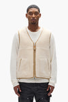 Slab Wordmark Shearling Vest