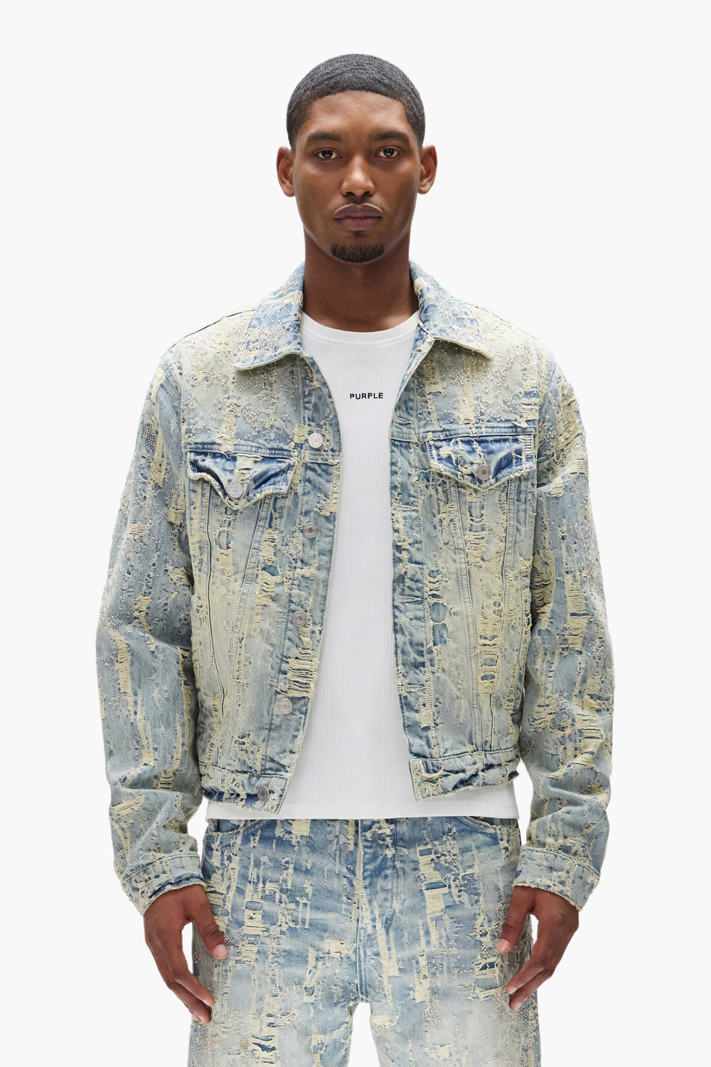 Beaded Destroy Jacket