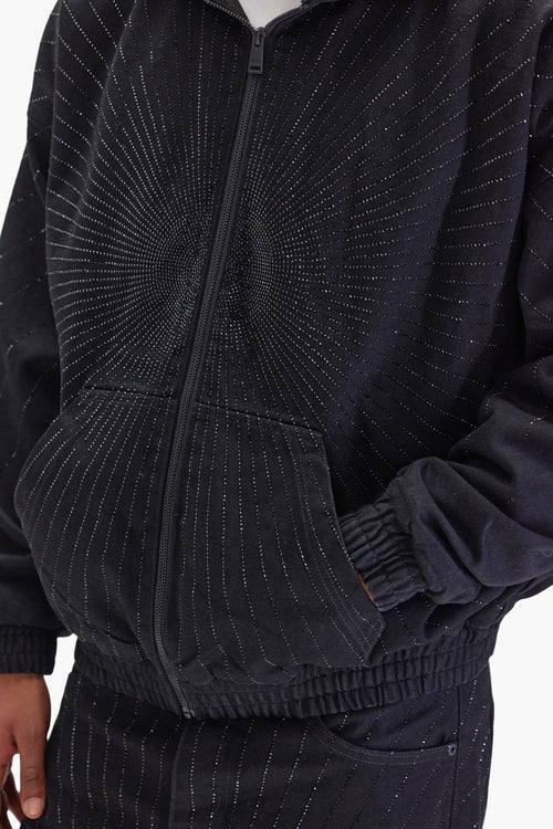 P025 Radial Hotfix Hoodie