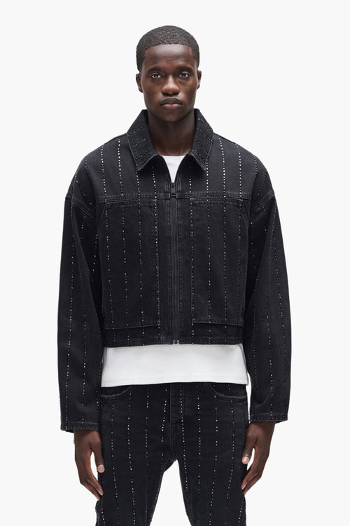 Embellished Stripes Jacket