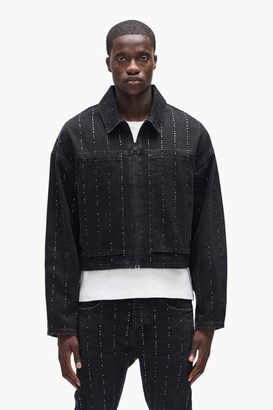 Embellished Stripes Jacket