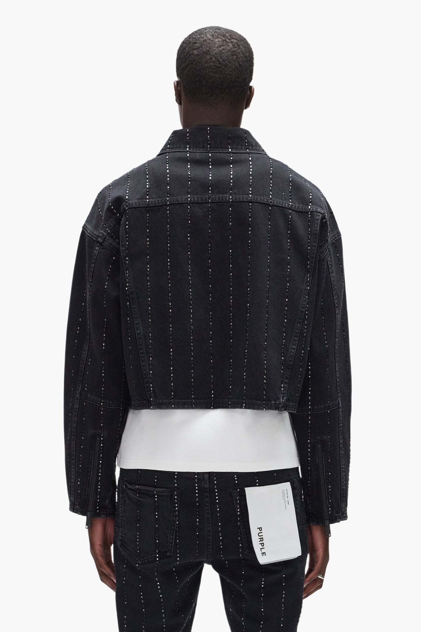 Embellished Stripes Jacket