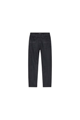 Kids' Black Resin Low Rise Stretch Skinny Denim with Monogram Print and 5 Pocket Styling