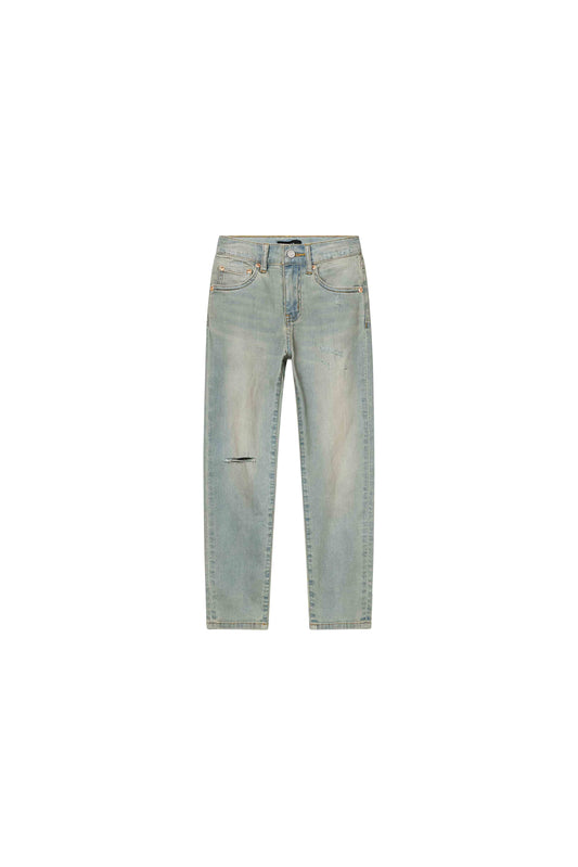 Kids' Light Dirty Wax Denim, Low Rise Stretch Skinny, Novelty Wash, Sizes 4-5 to 12