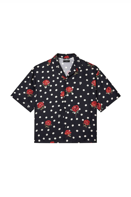 Flower Fade Silk Shirt