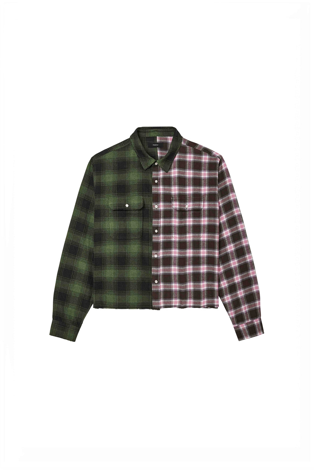 Gothic Wordmark Plaid Shirt