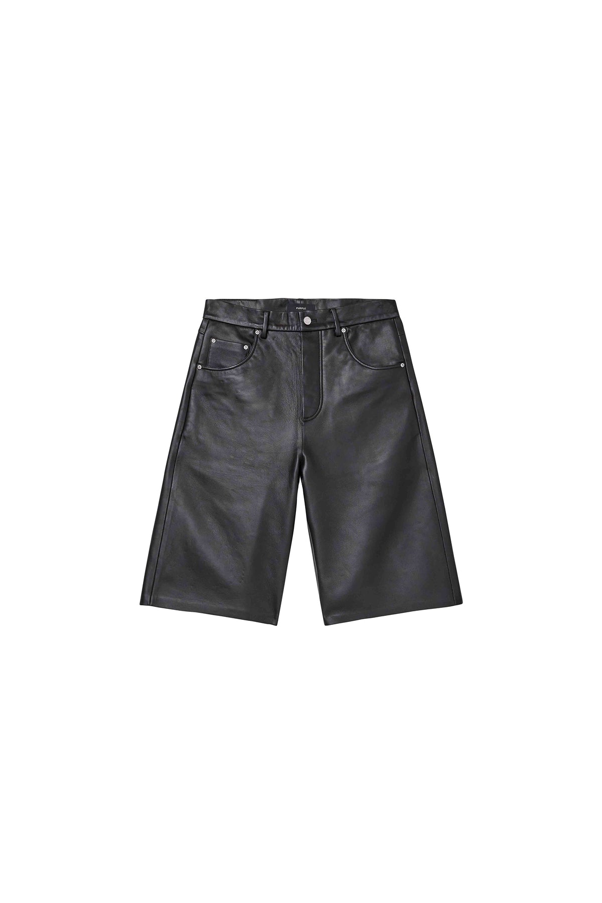 Leather Bonded Short