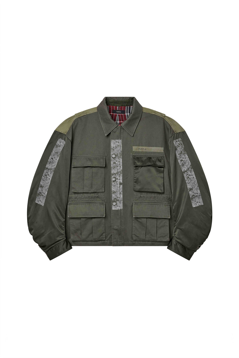 Reflective Wordmark Field Jacket