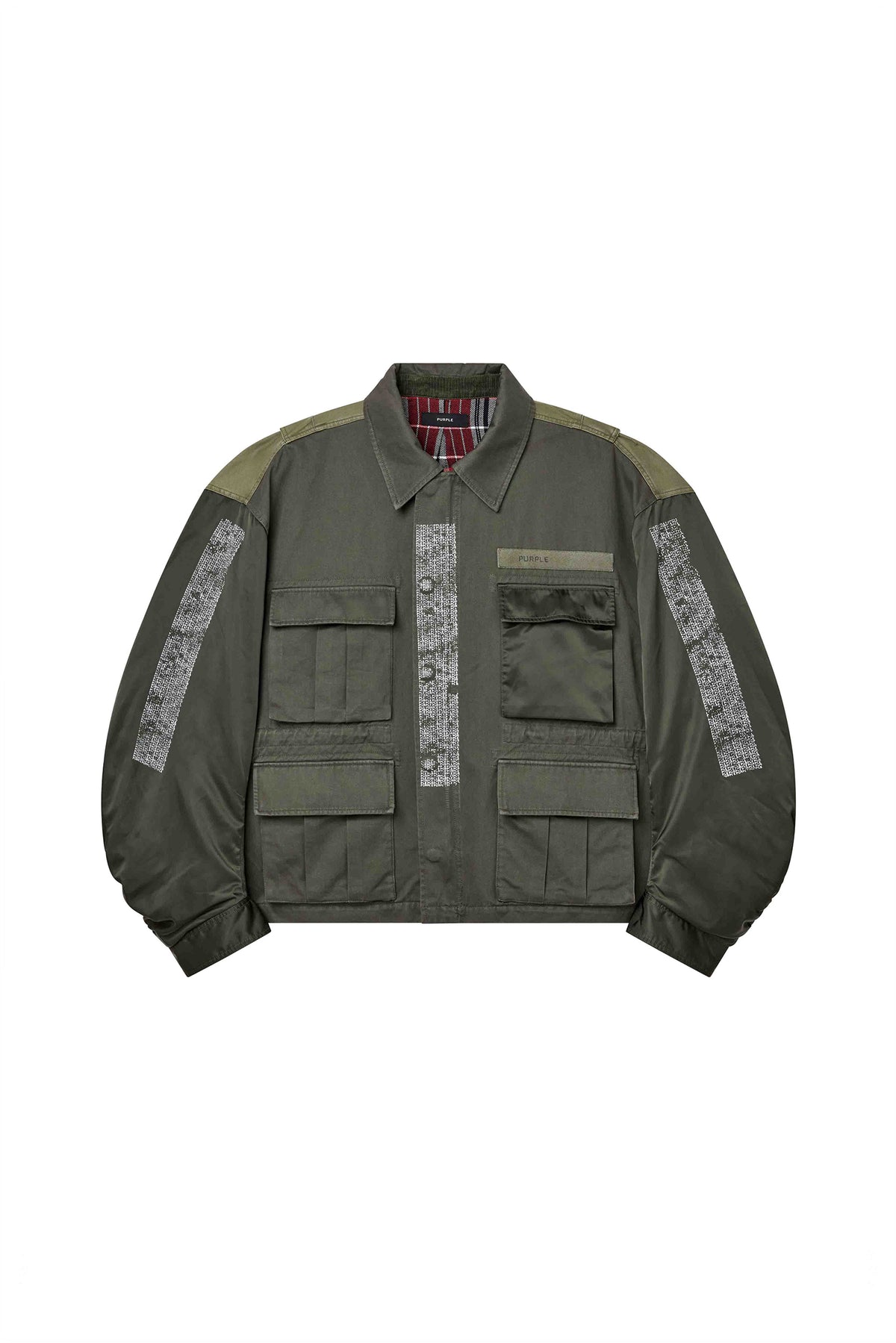Reflective Wordmark Field Jacket