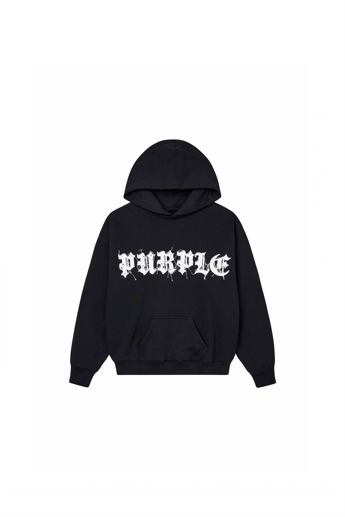 Gothic Wordmark Stitch Hoodie