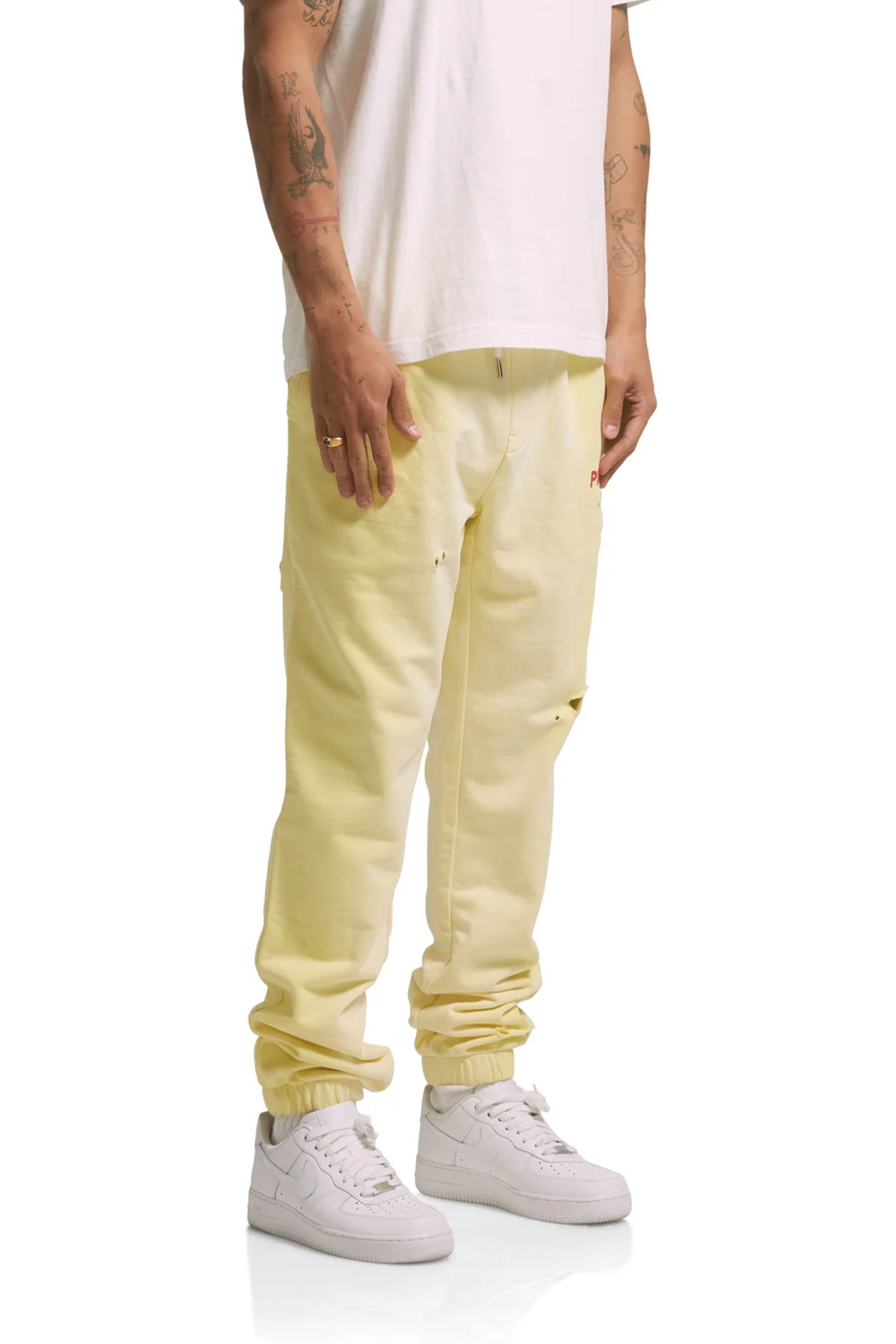 P450 FRENCH TERRY JOGGER - Core Elfin Yellow