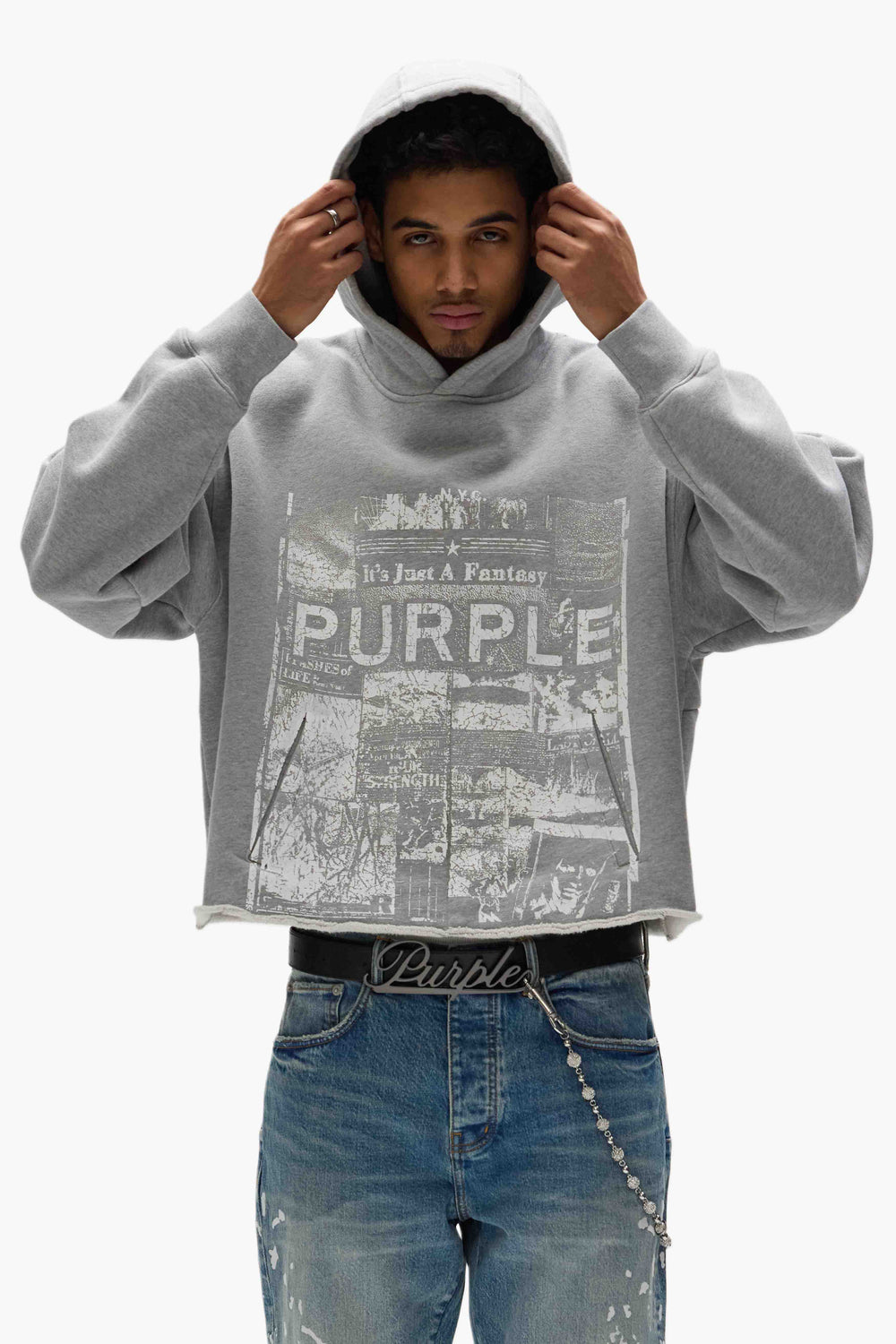 Fantasy Cropped Hoodie